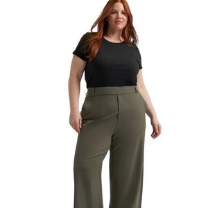 Lee brand Olive Green Wide-Leg Pants size 16